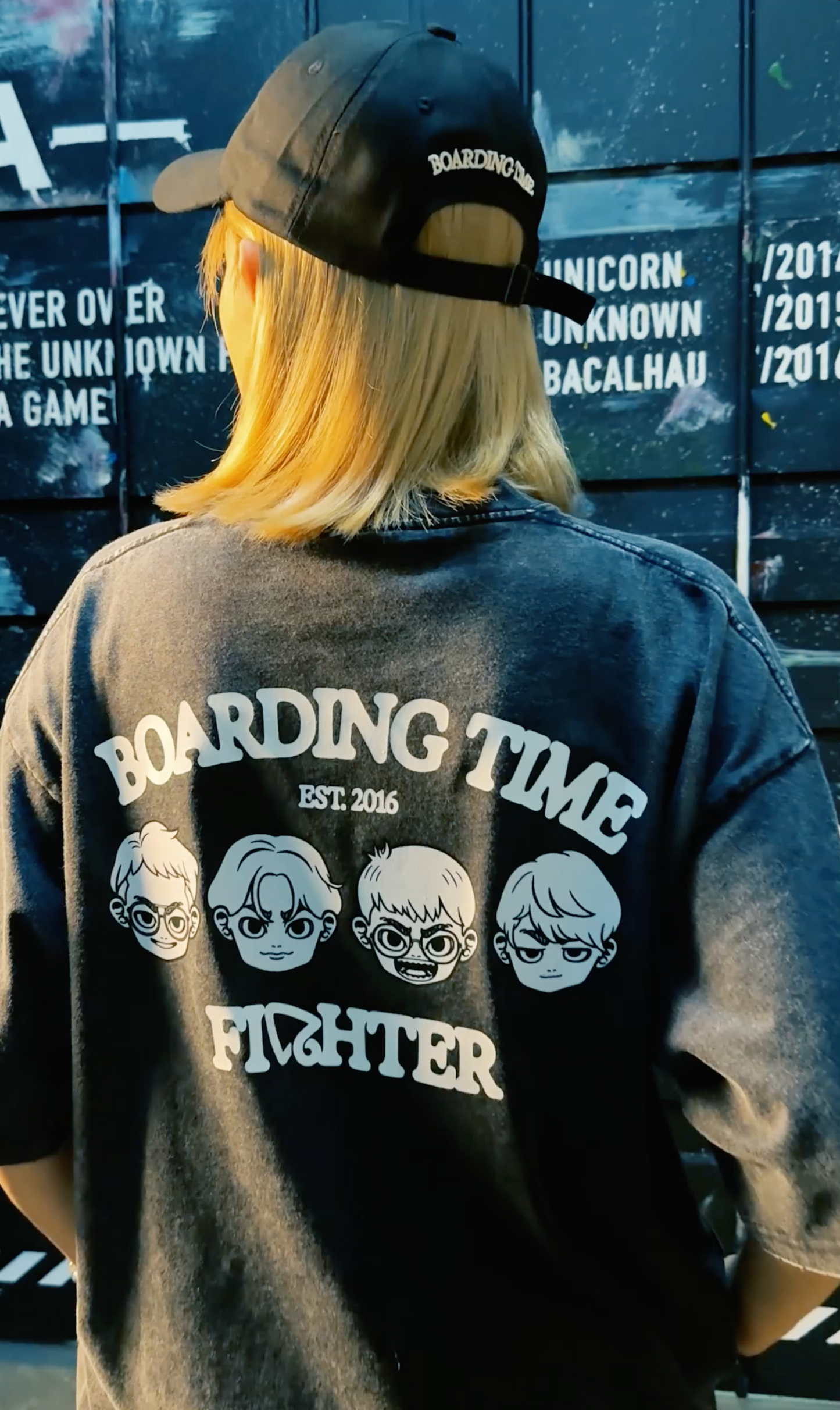 【歡樂旅旅旅✈️】Boarding Time Fighter 洗水T-Shirt （限量）